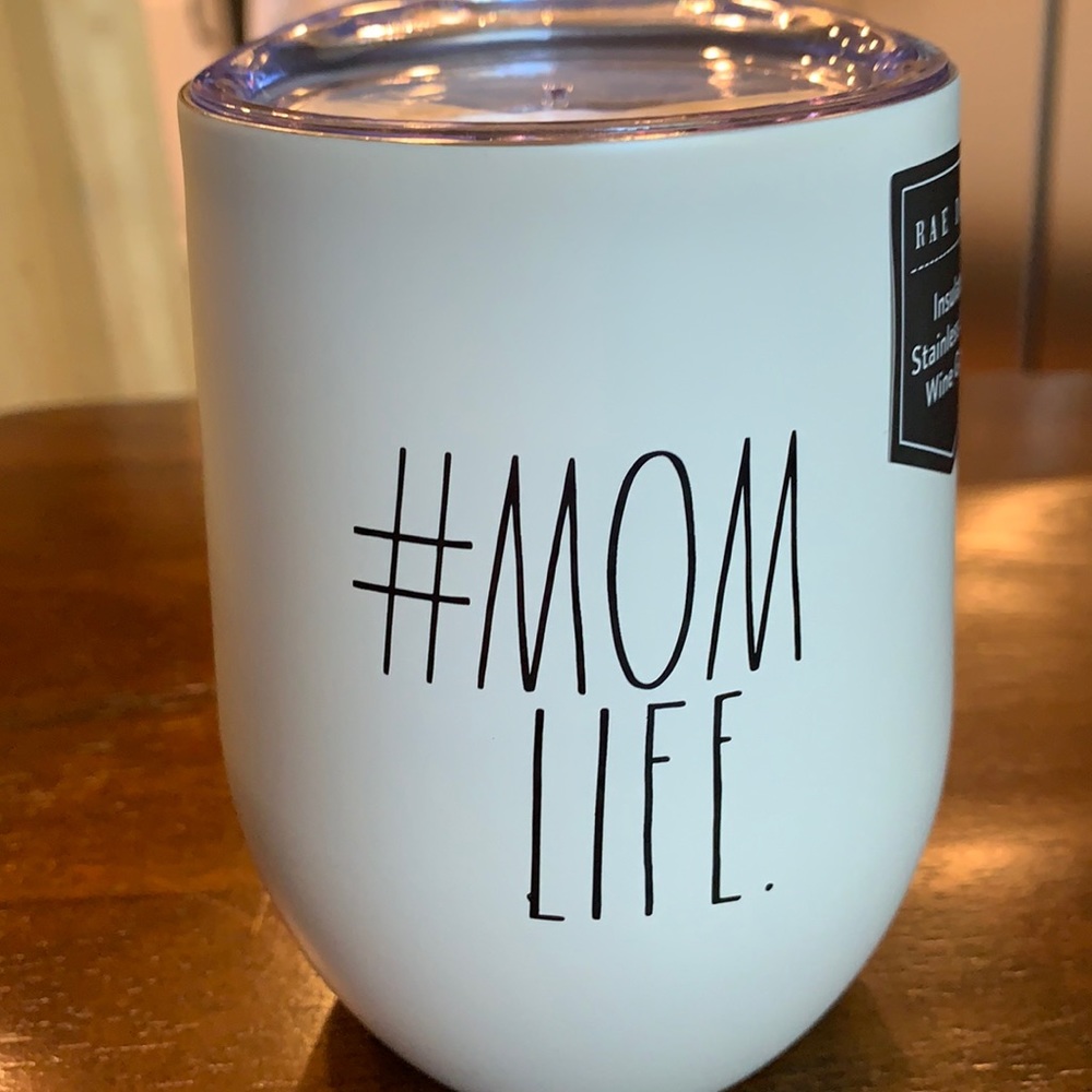 Rae Dunn insulated wine glass